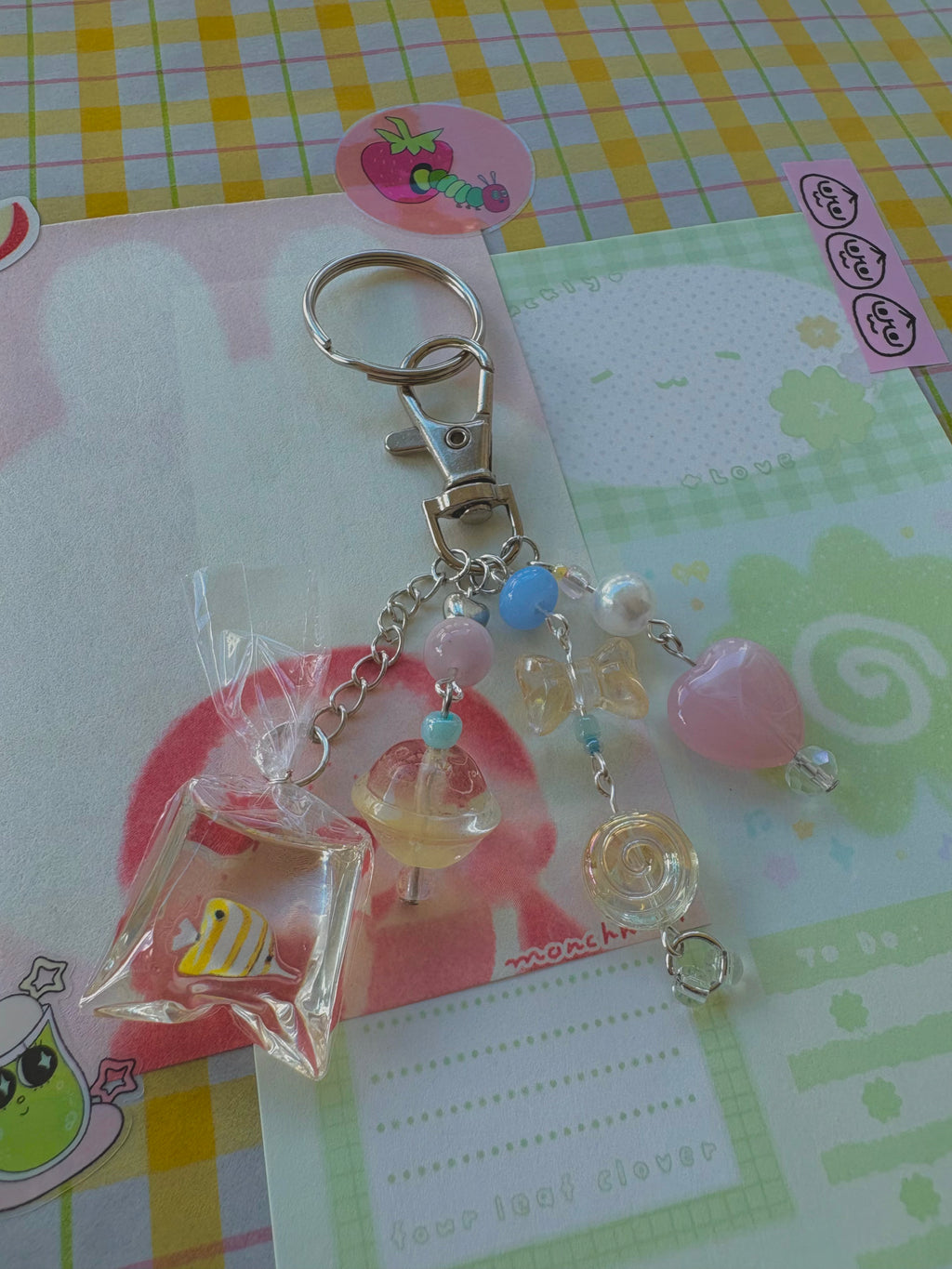 bubblegum keychain