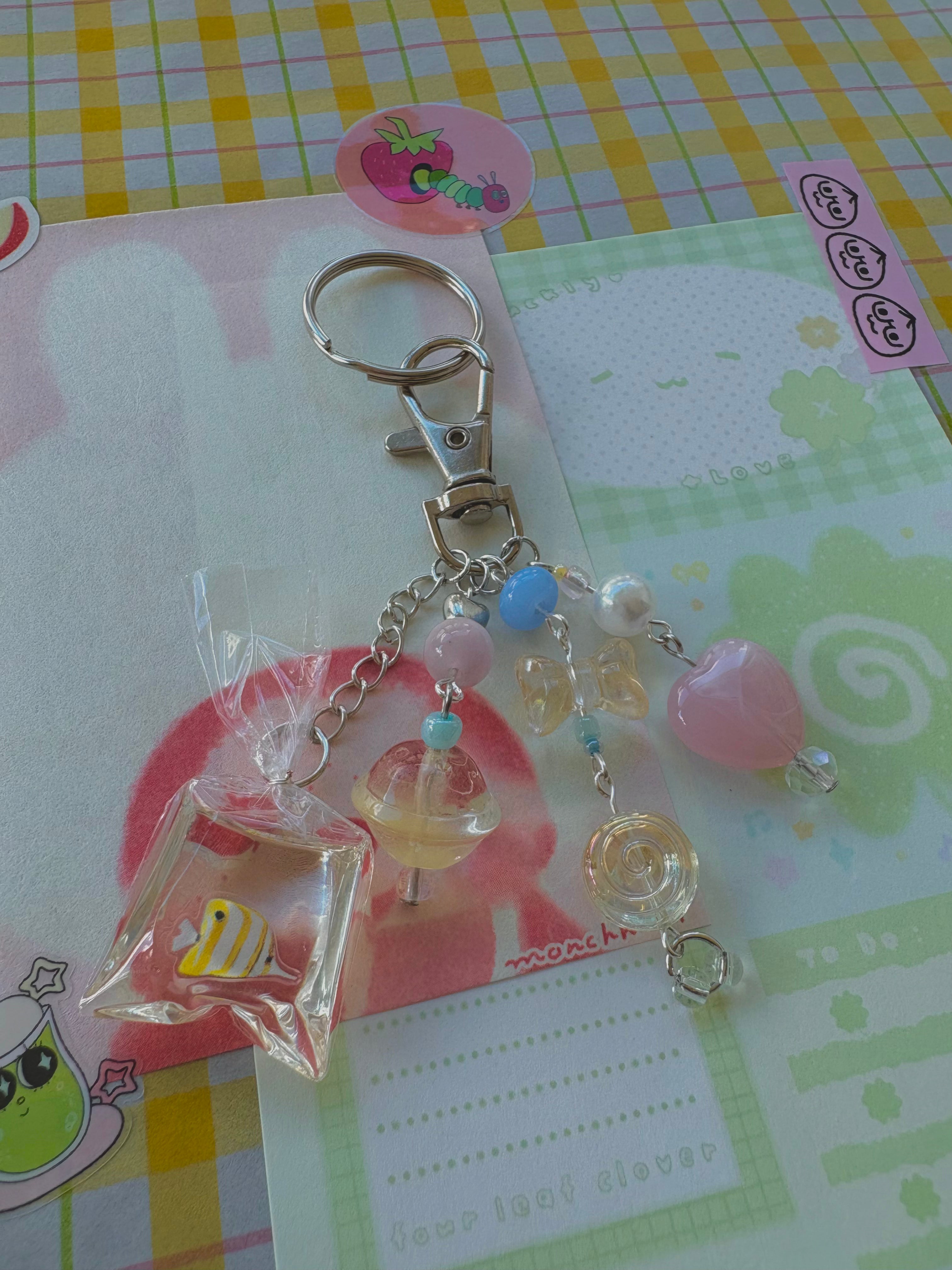 bubblegum keychain