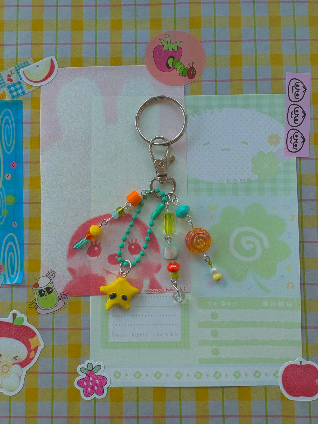 little star keychain