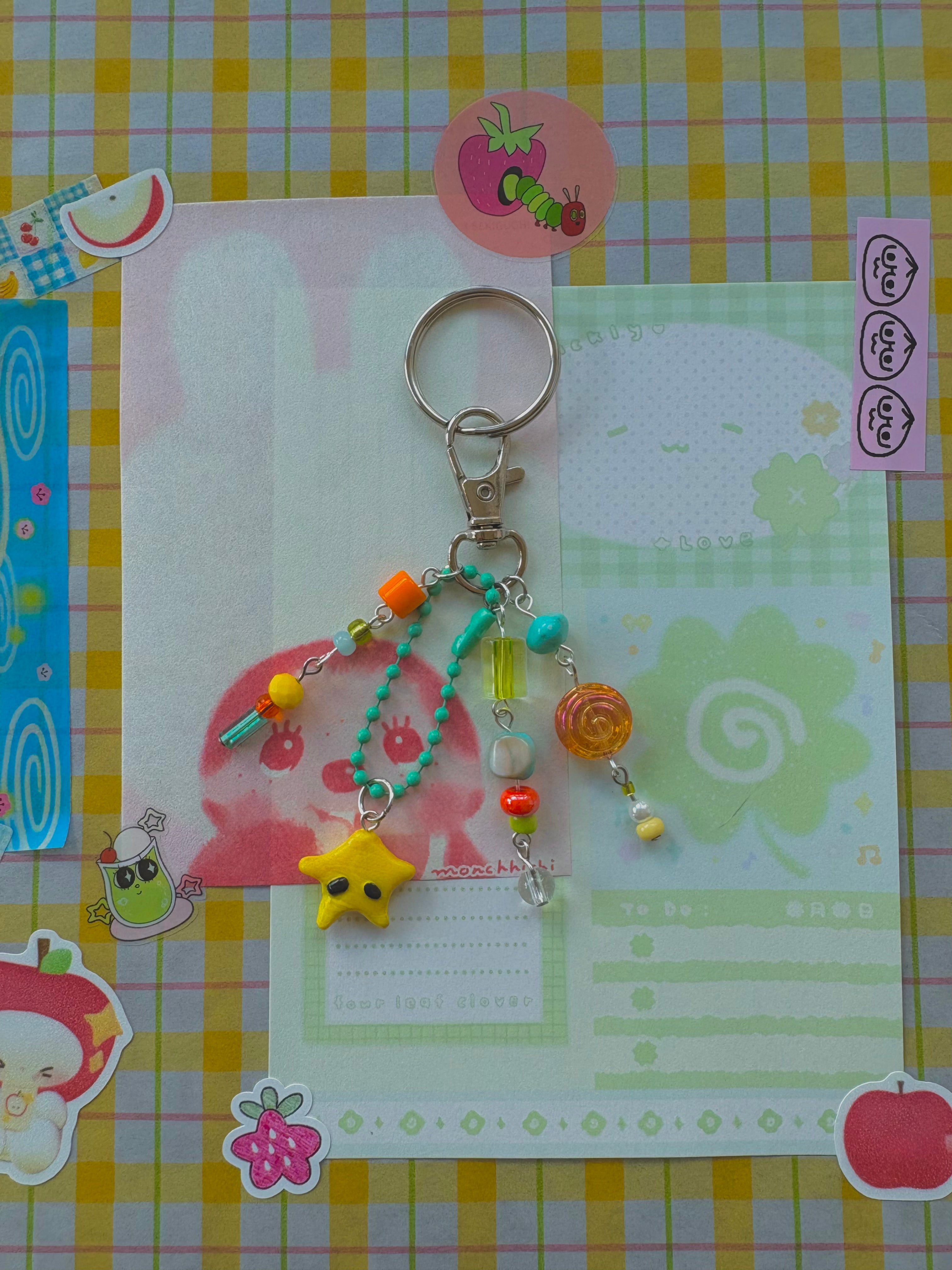 little star keychain