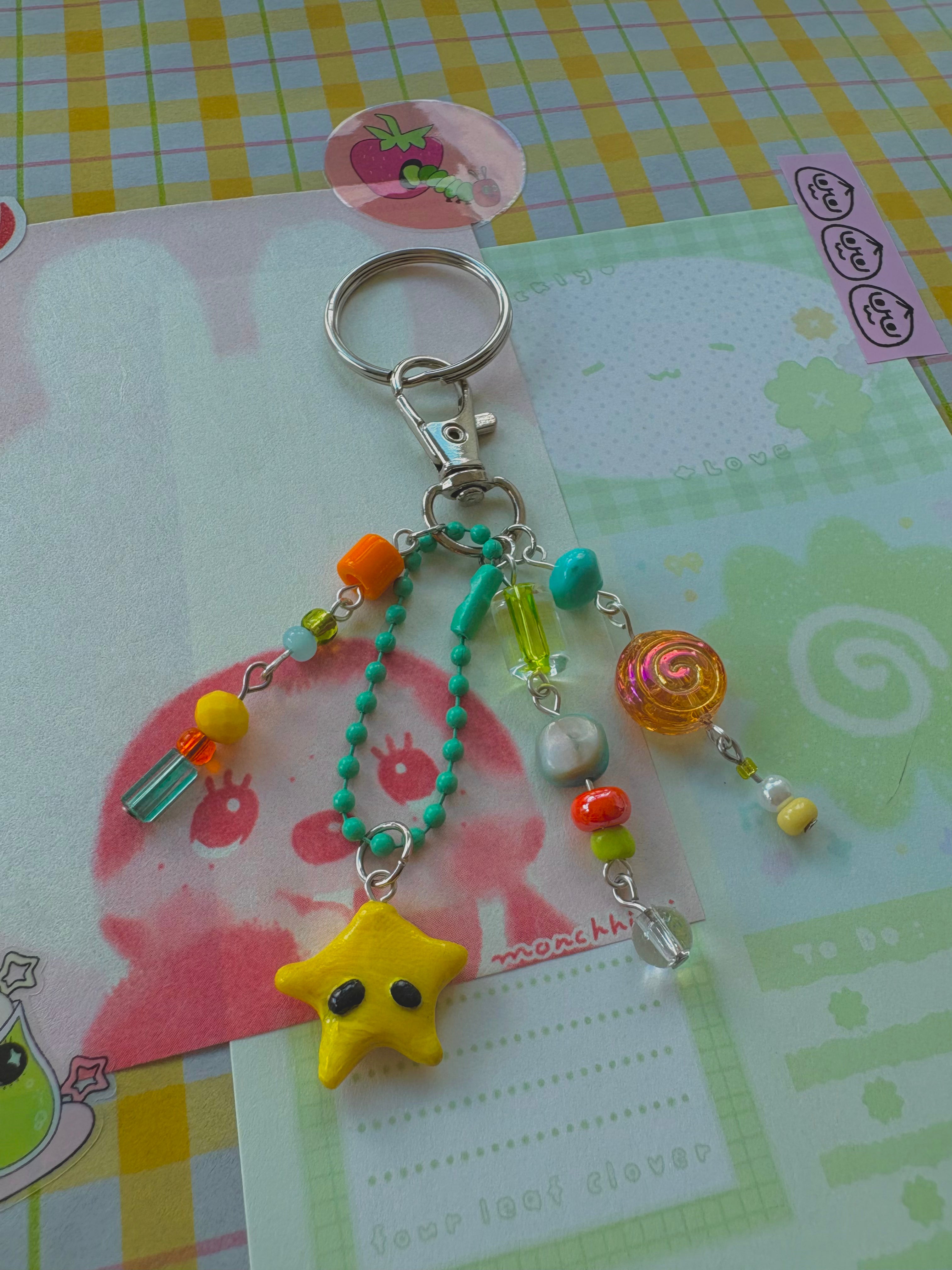 little star keychain