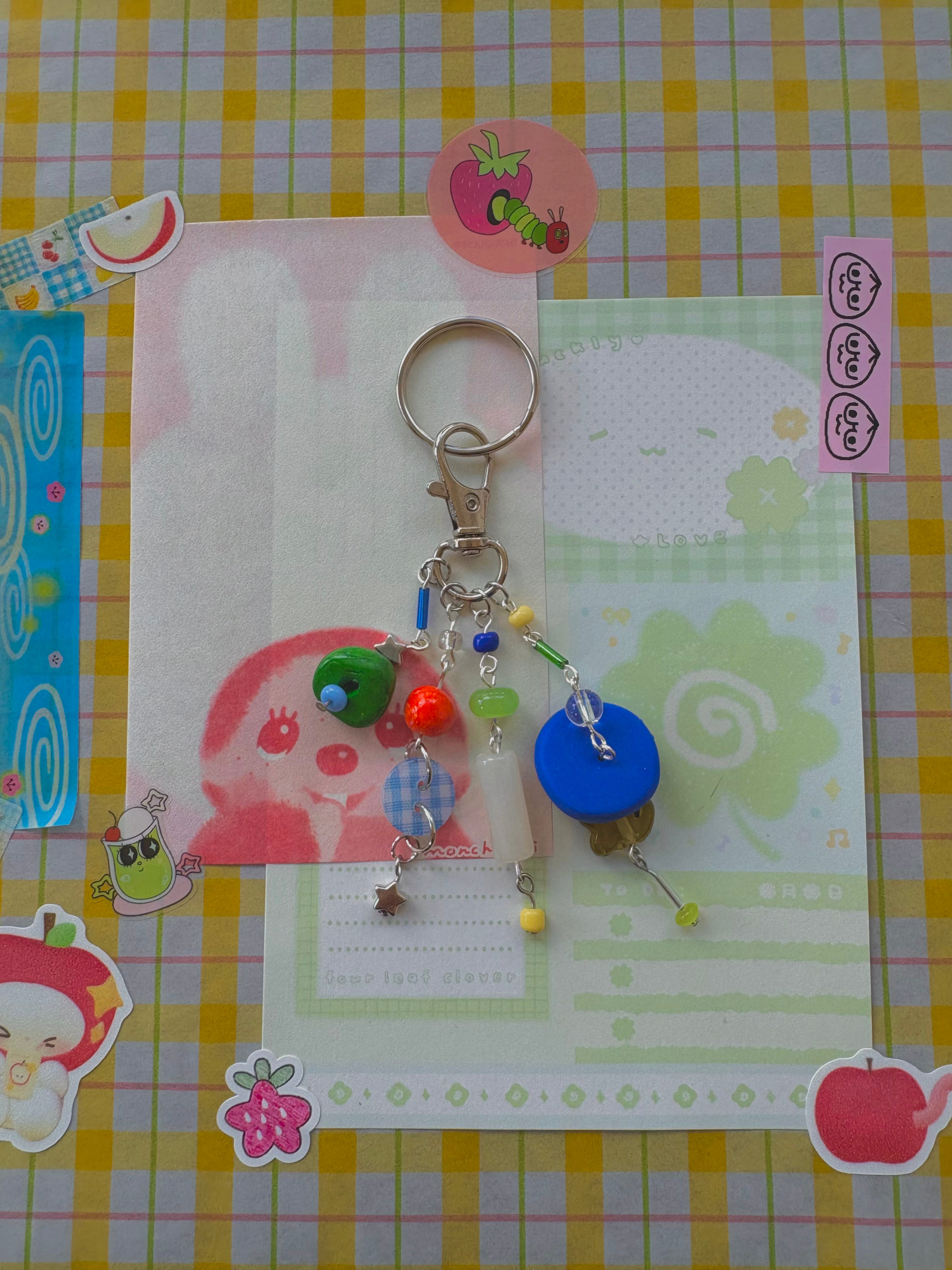 play-doh keychain