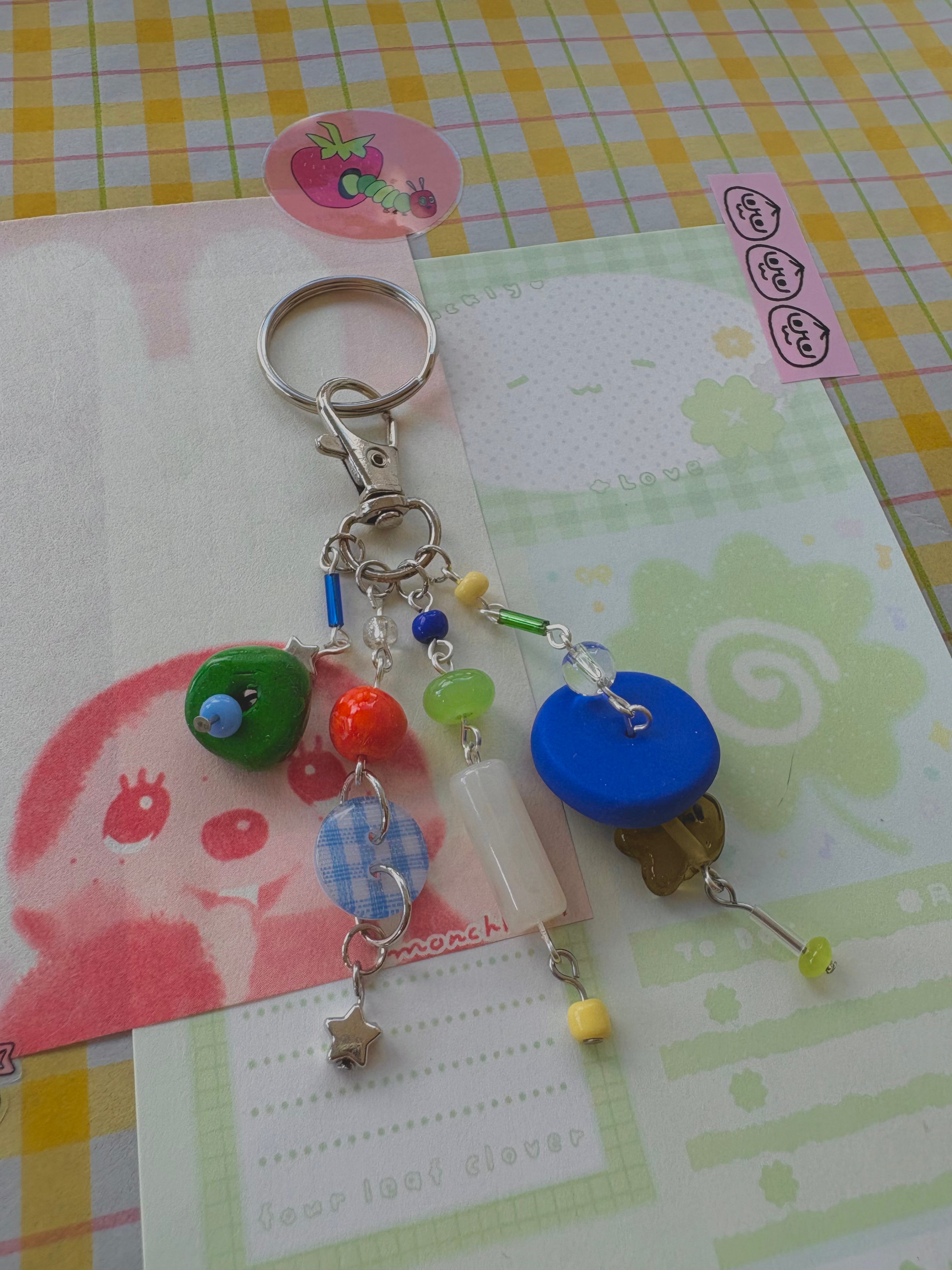 play-doh keychain