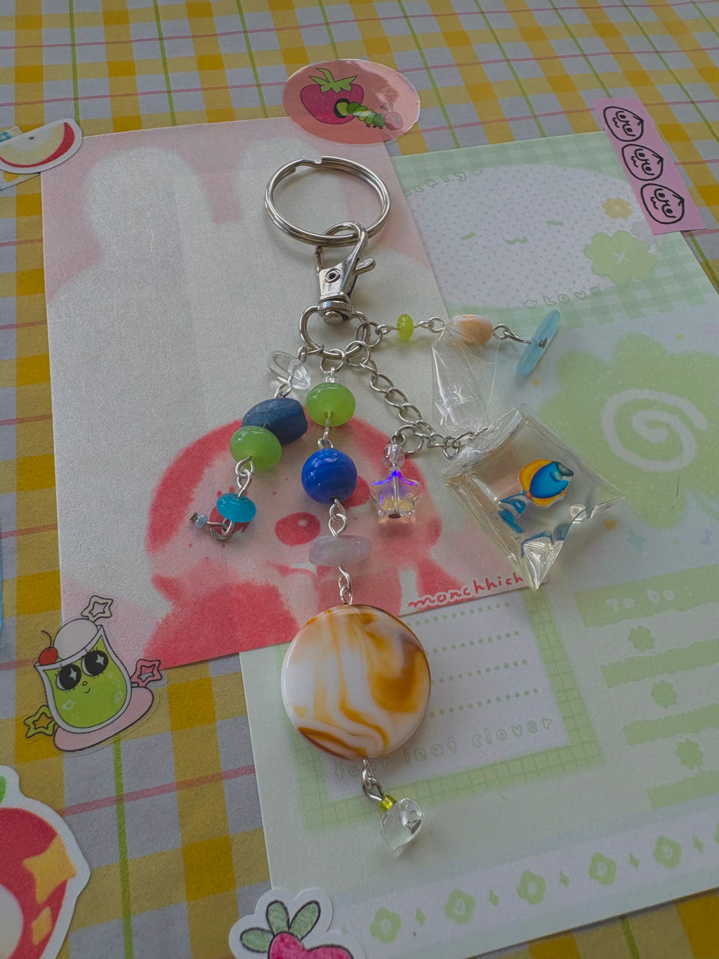 shelly keychain