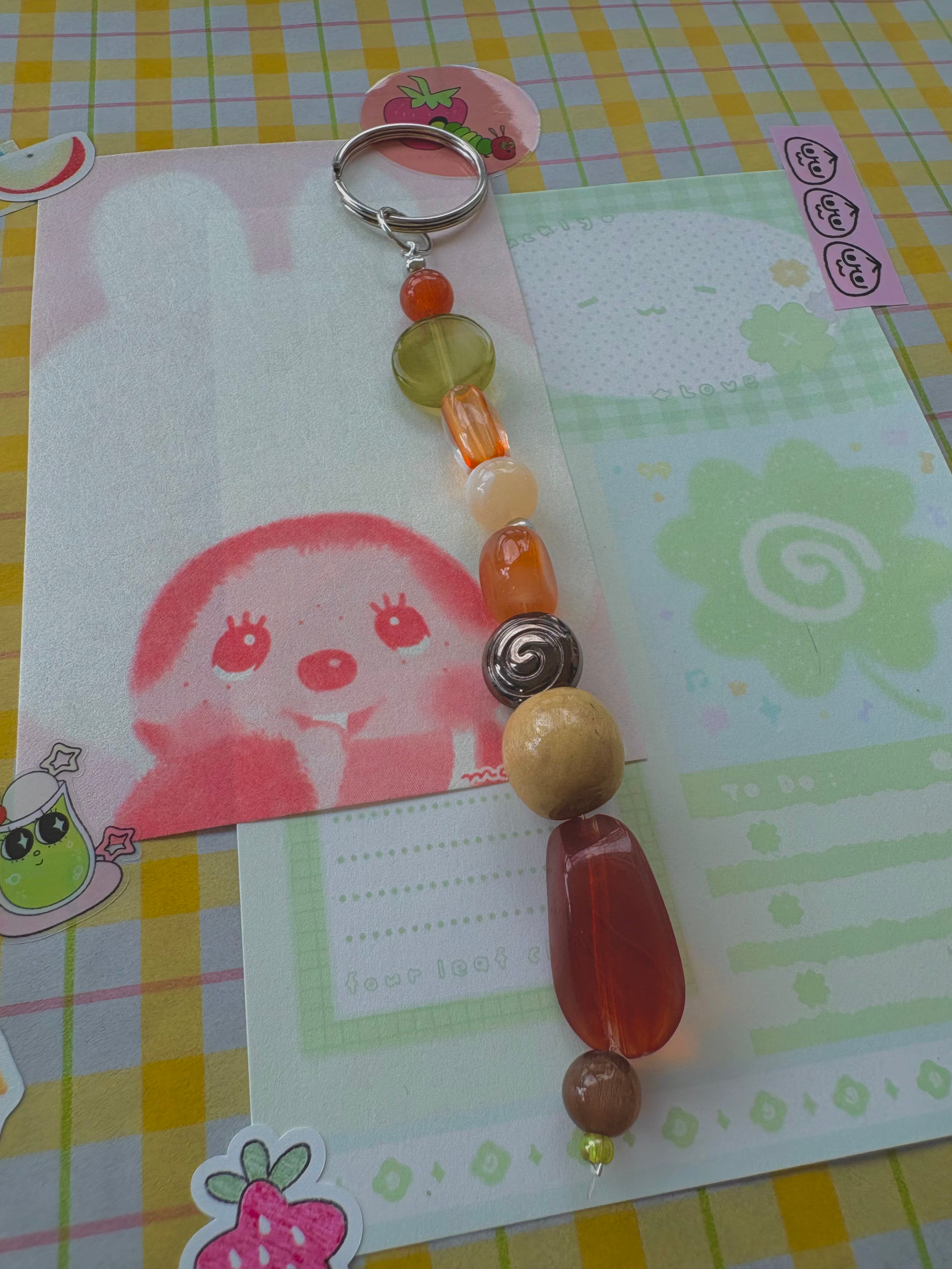 river gems bag charm