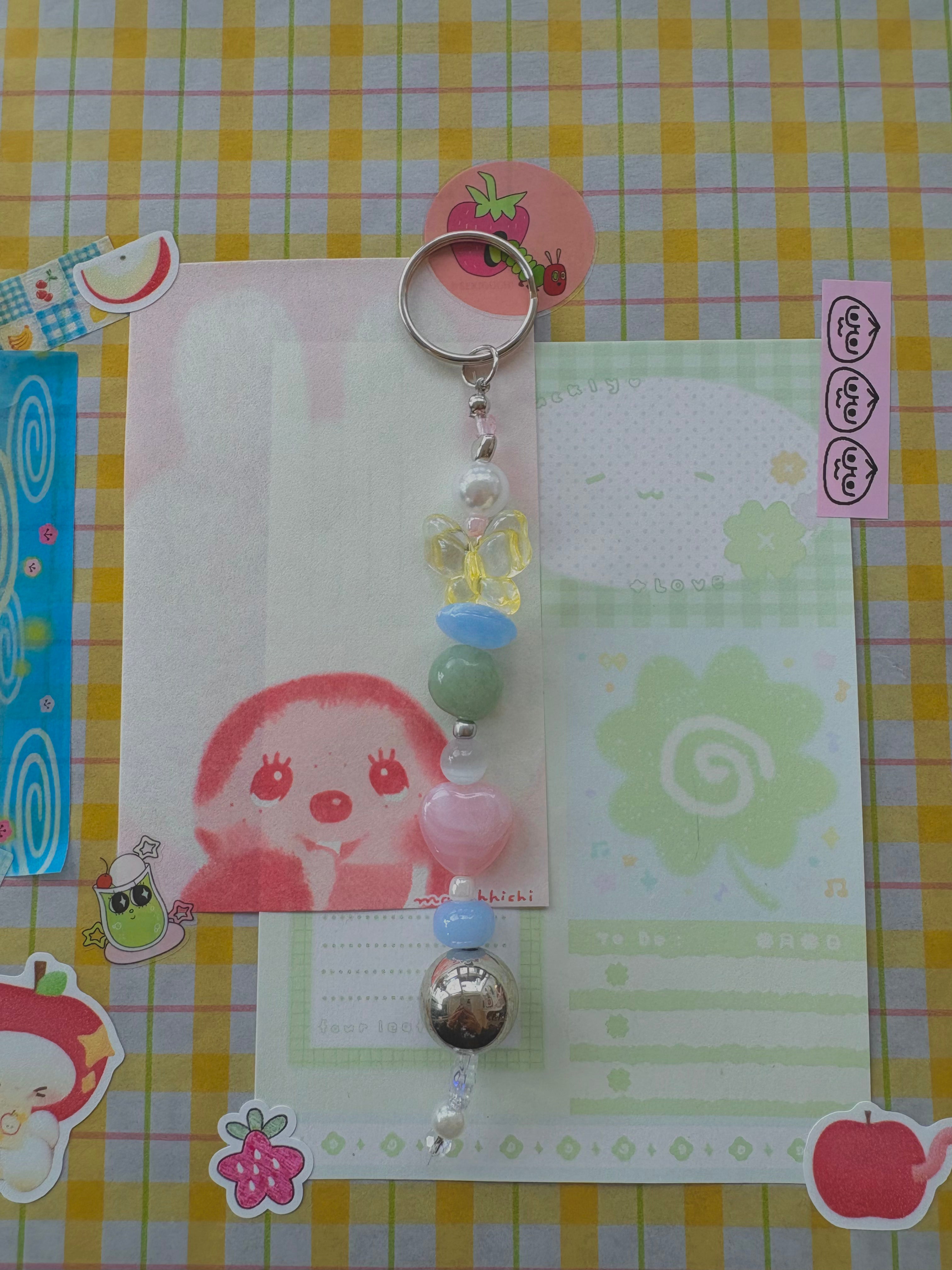 pastel dream bag charm