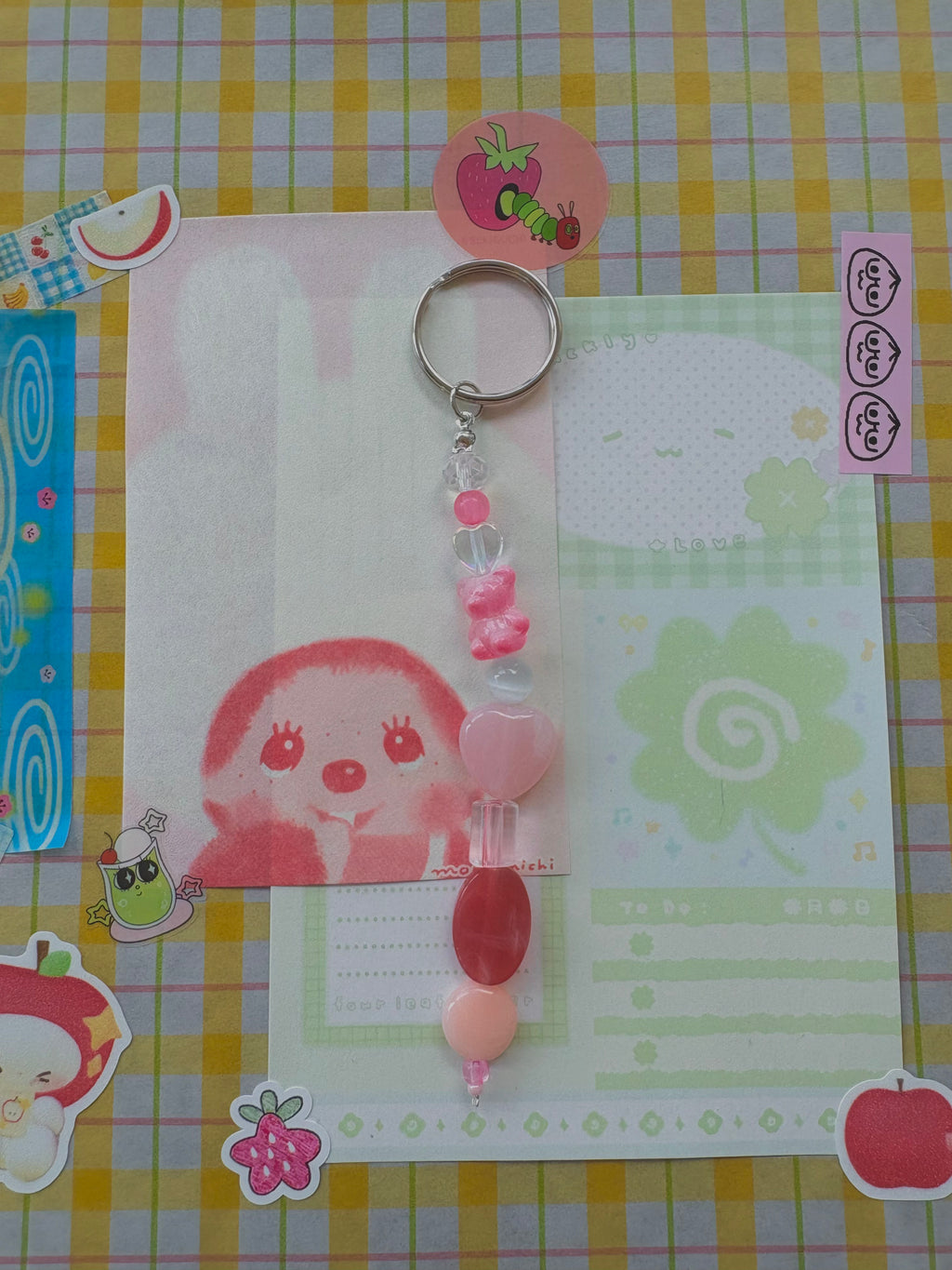 gummy bear bag charm