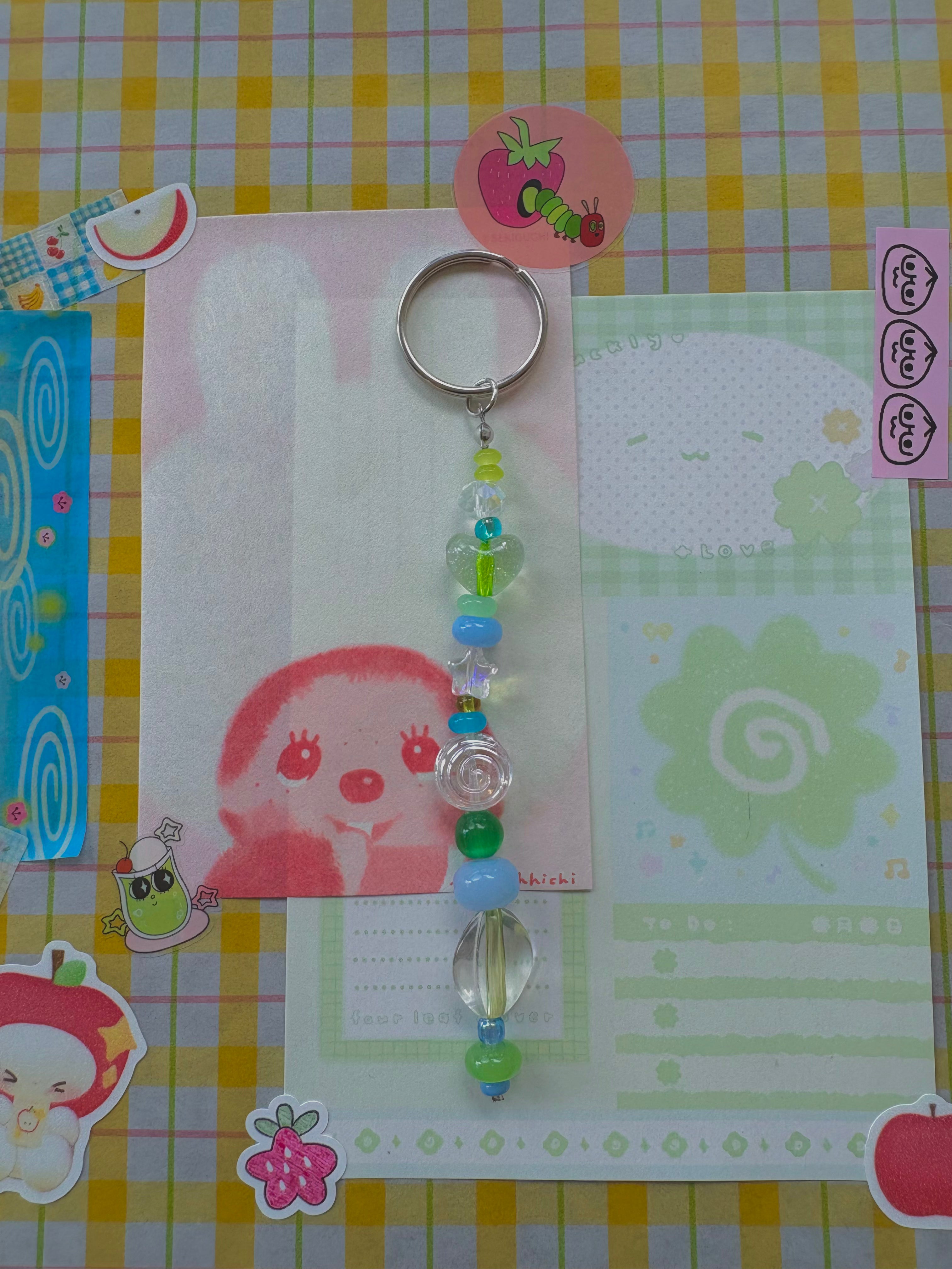 frutiger aero bag charm