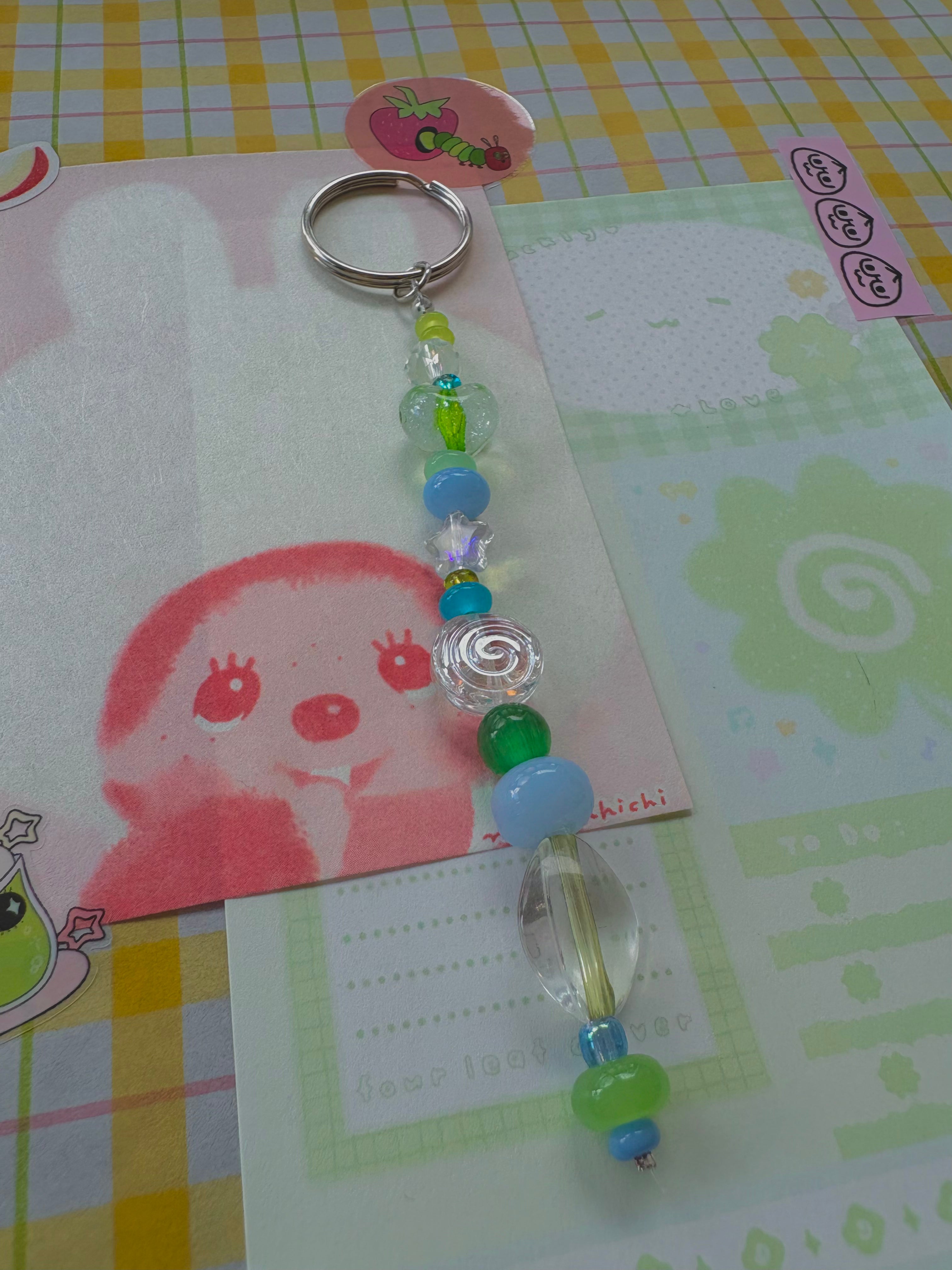 frutiger aero bag charm