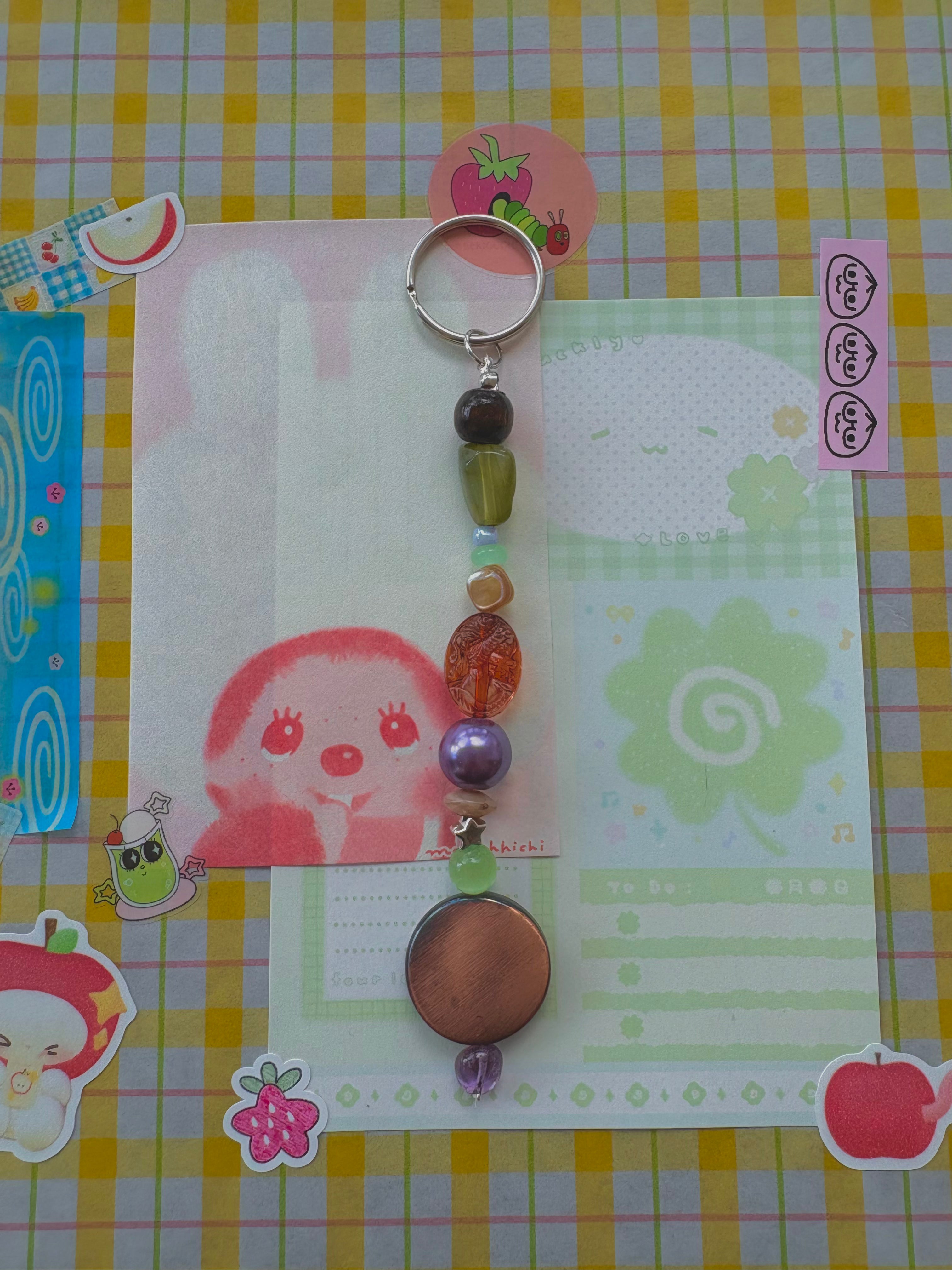 copper mine bag charm