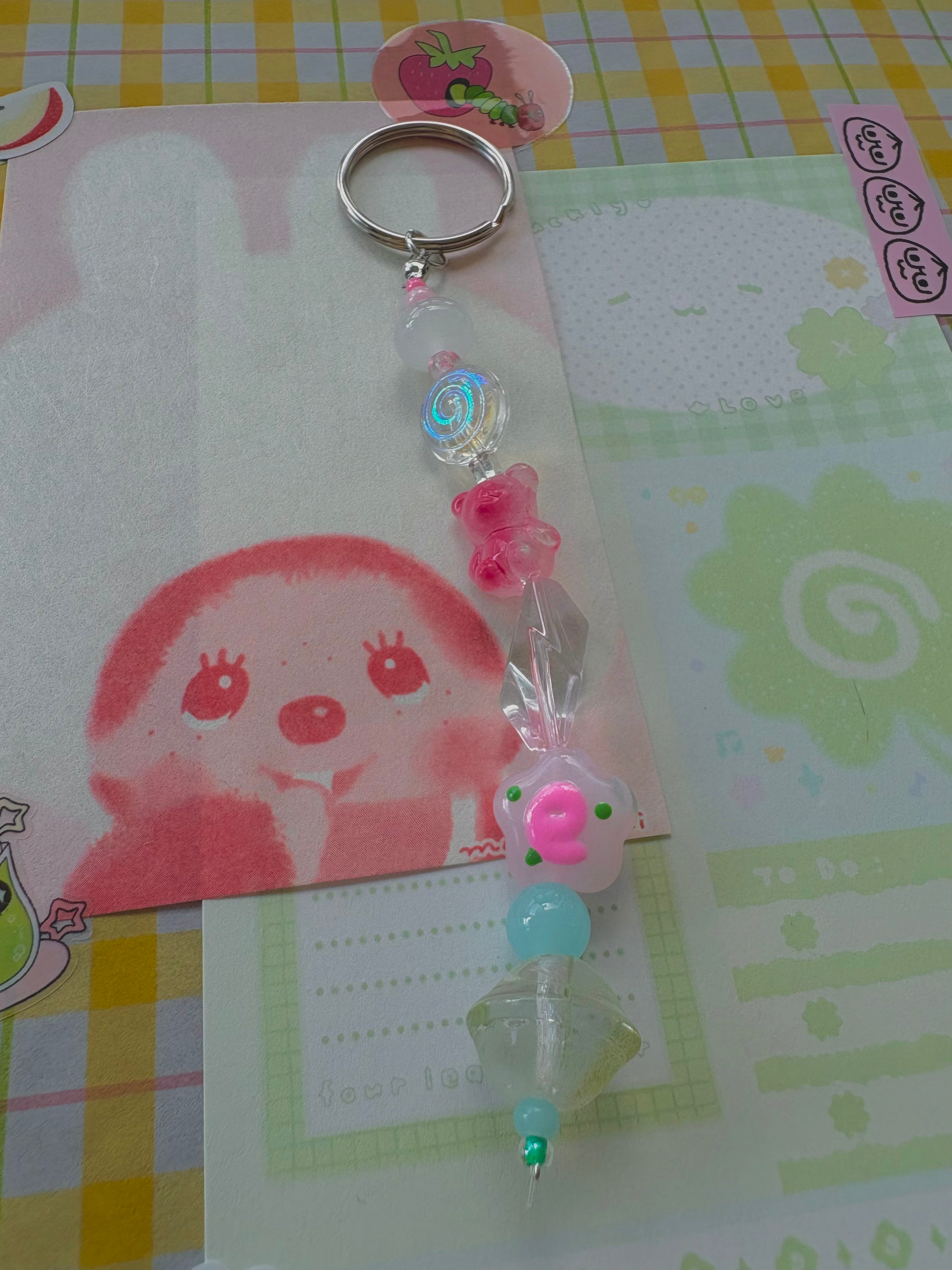 candyland bag charm