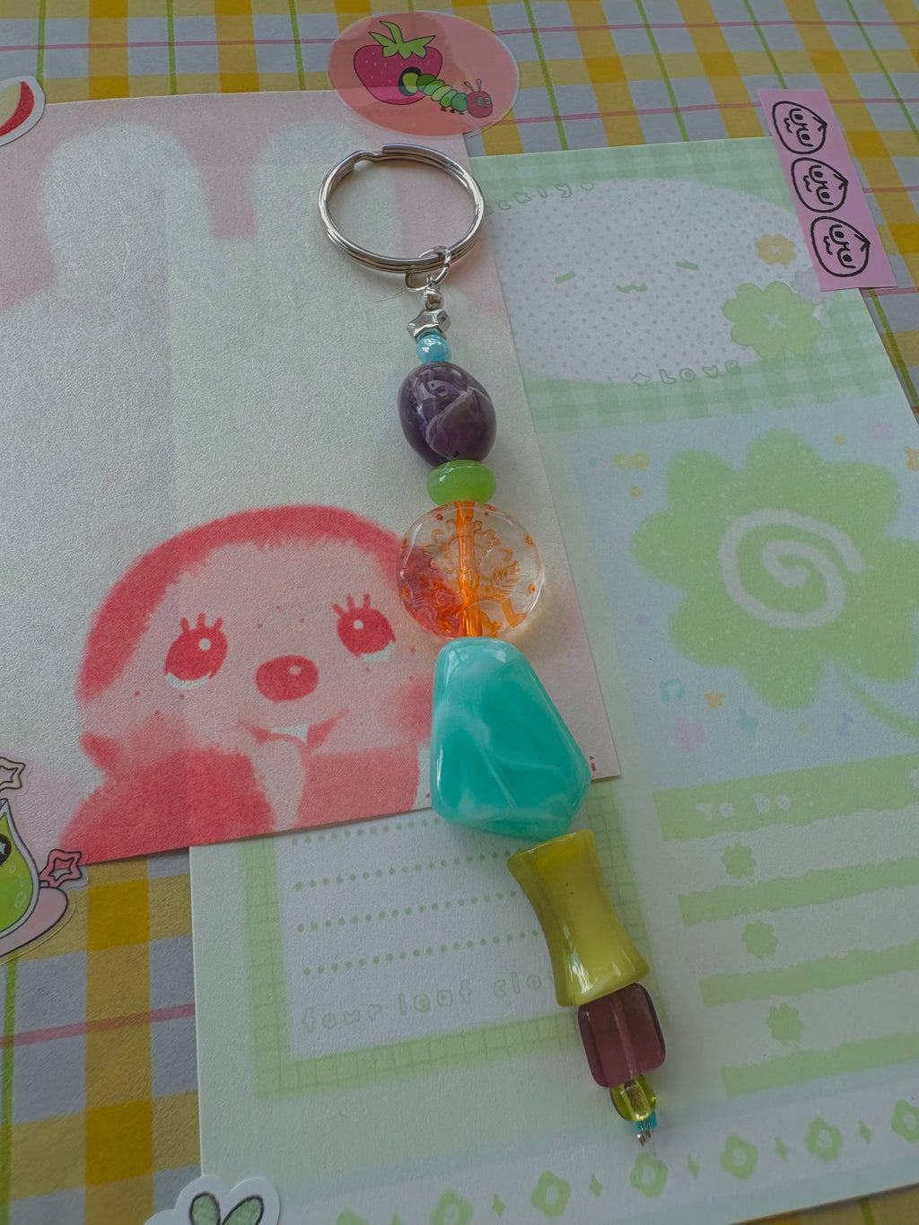 gem medley bag charm
