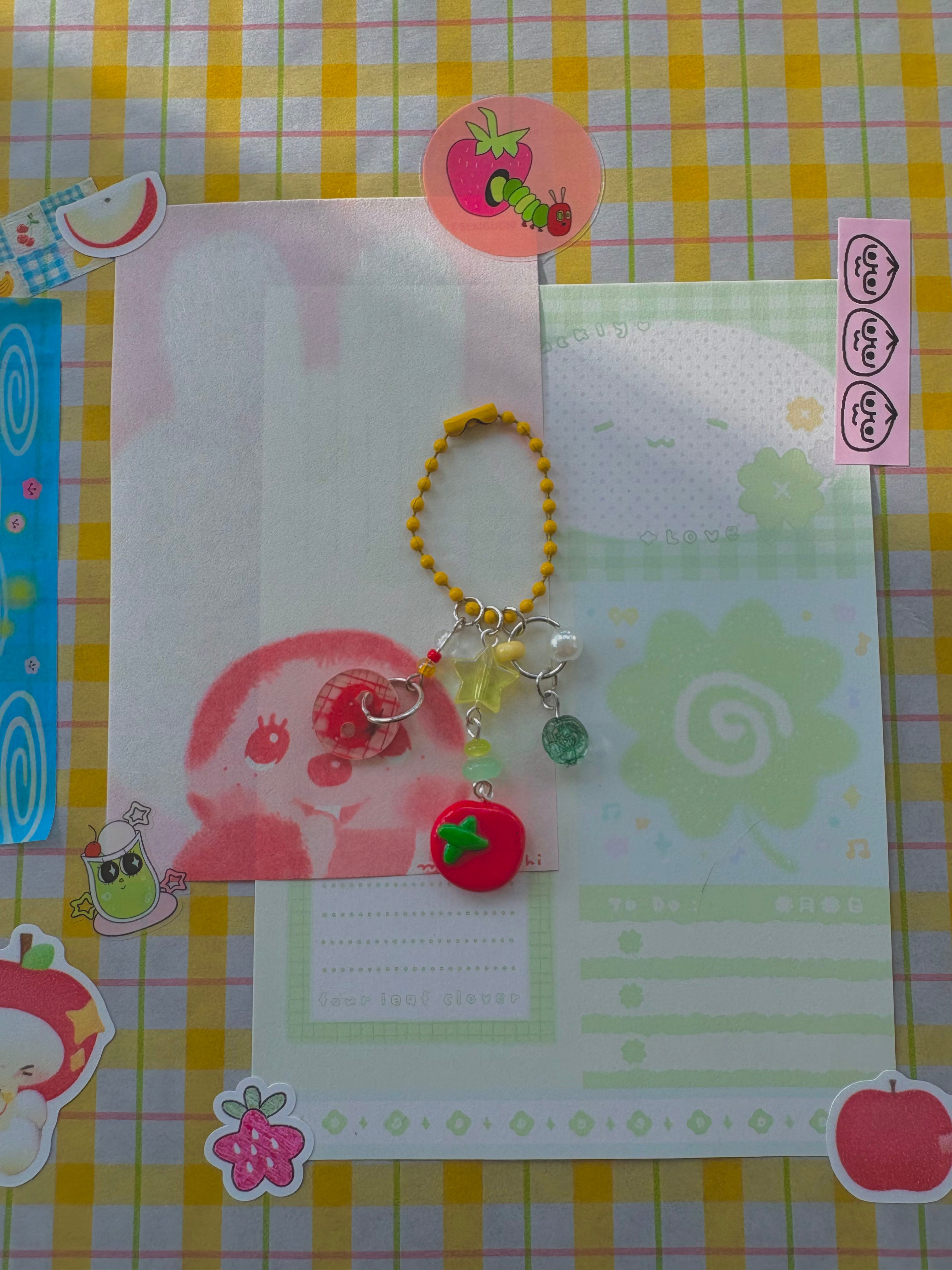 tomato tomatoh small keychain