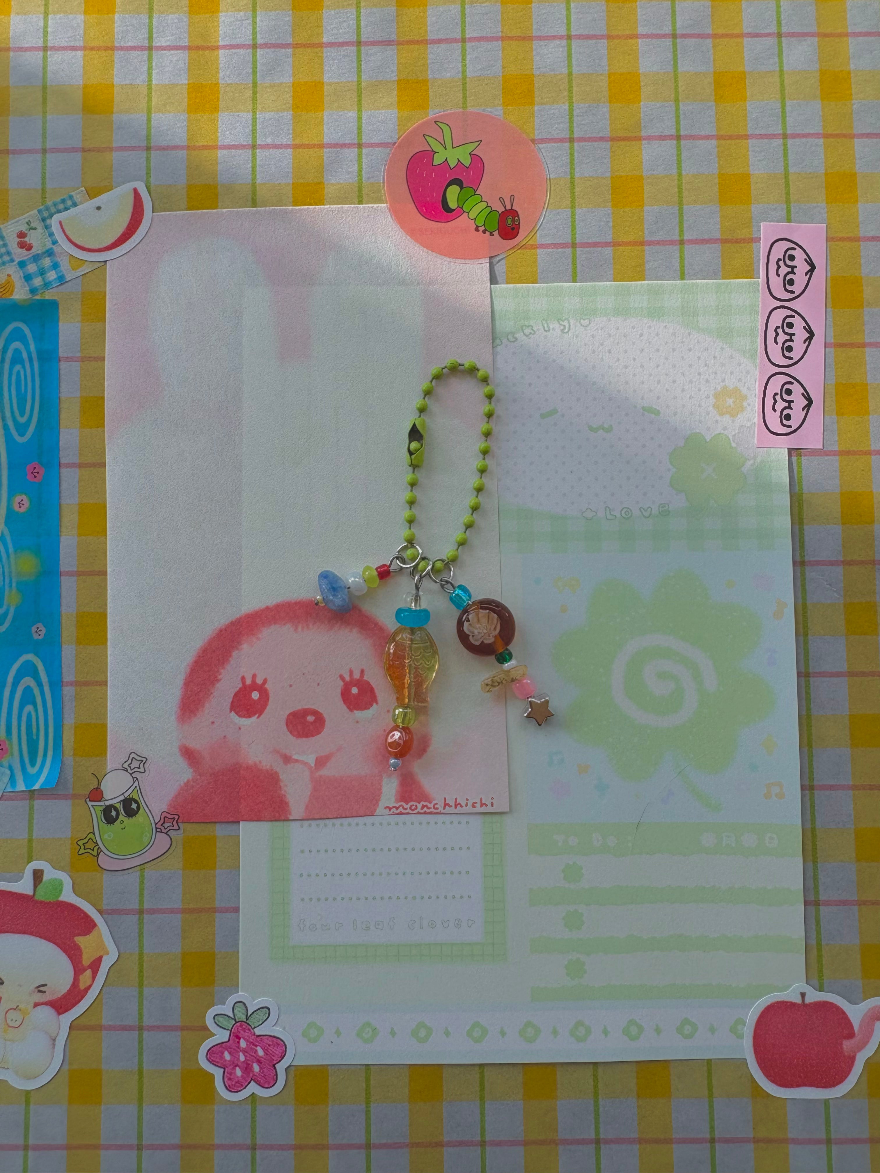 riverbed small keychain